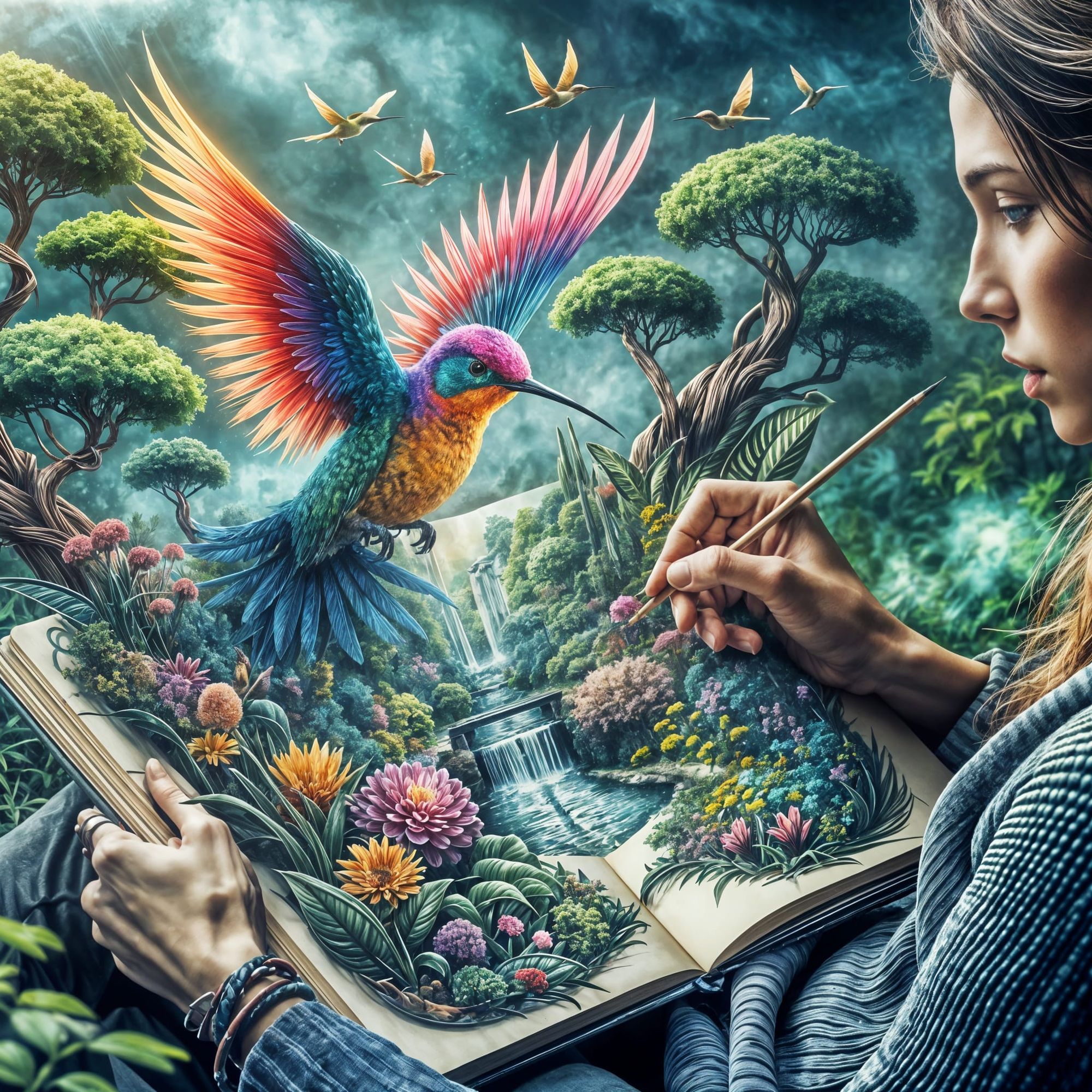 Creation coming alive