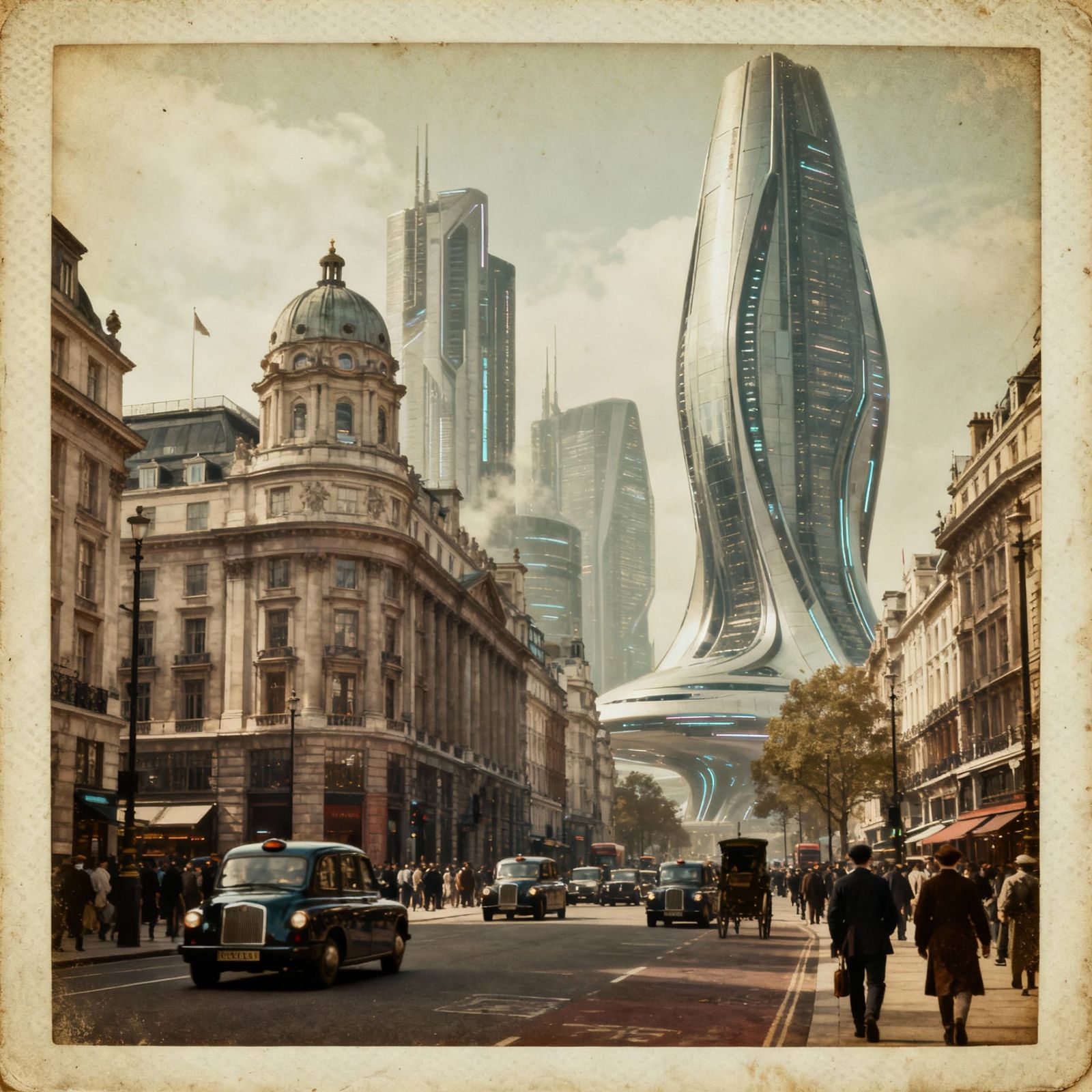 London Memories & Future  by @Crafter5280