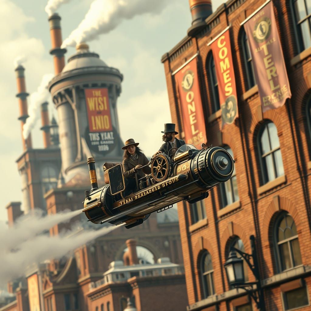 19th century Steam Vision  by @Amgal