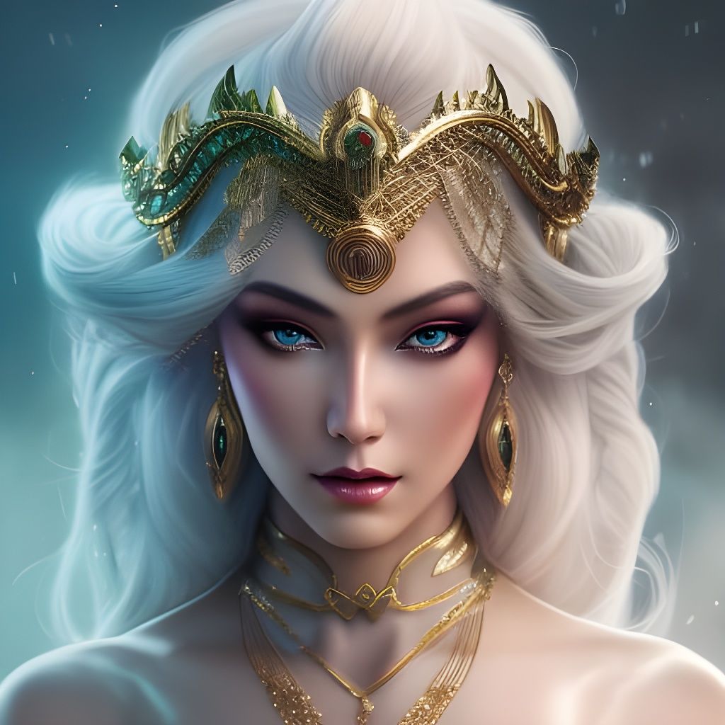 Elven goddess - AI Generated Artwork - NightCafe Creator