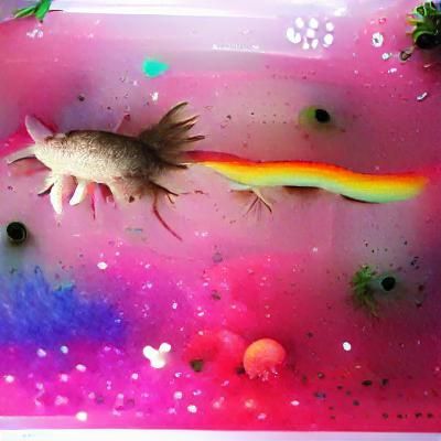 Rainbow axolotl deals