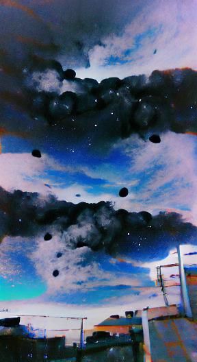 black sky 🌌