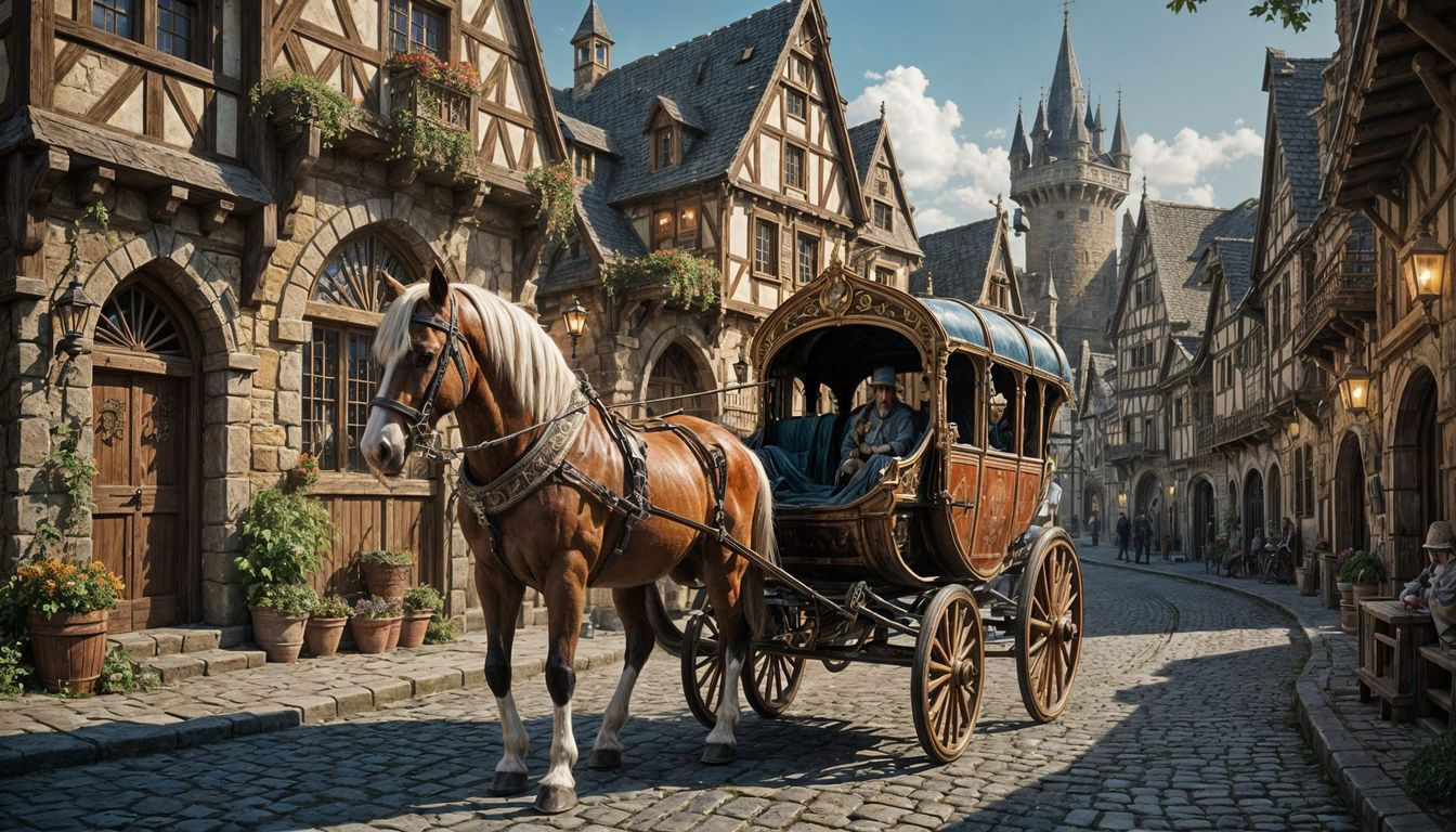 medieval taxi  by @Davy Jay