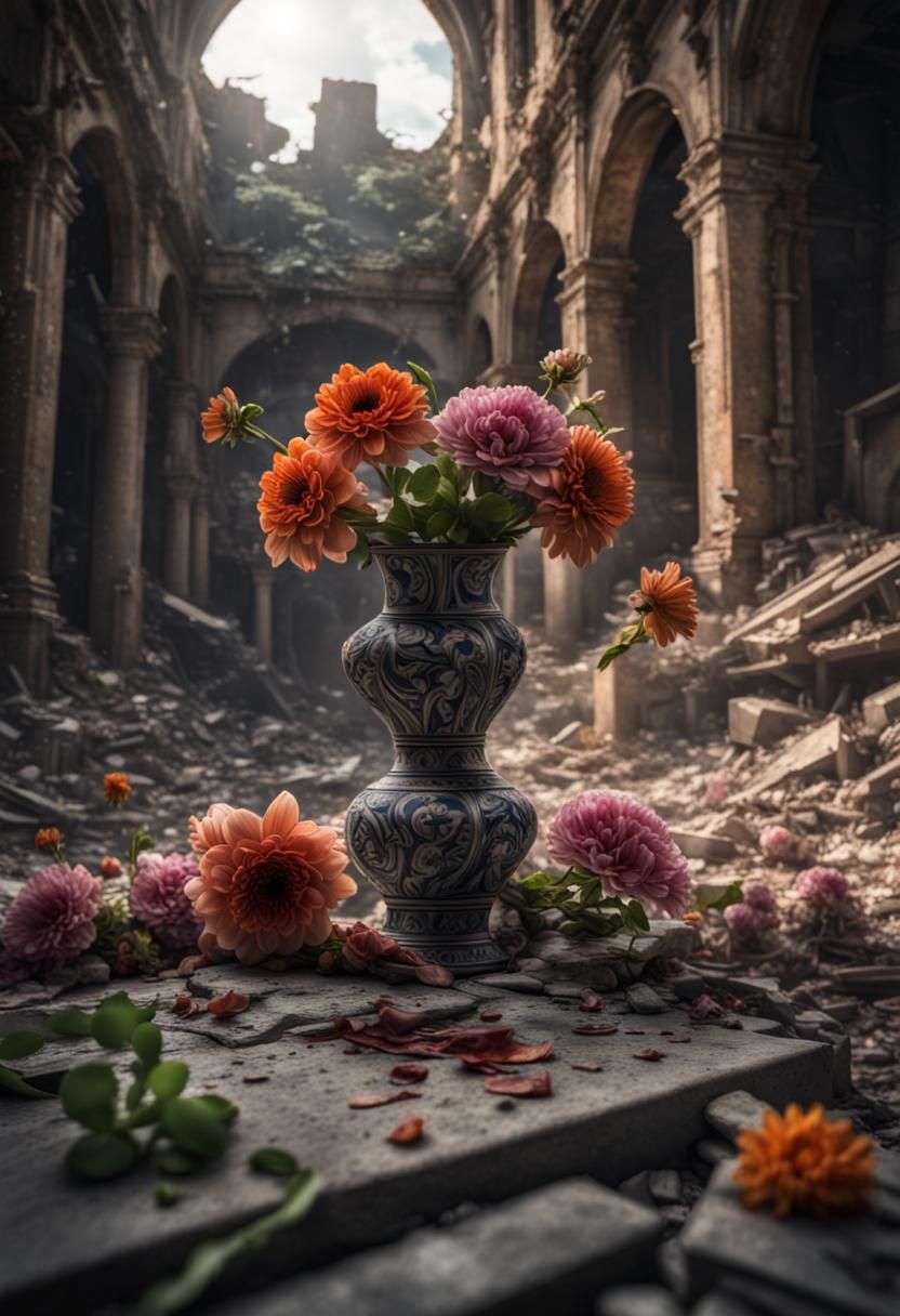 Flower Vase Still Life
