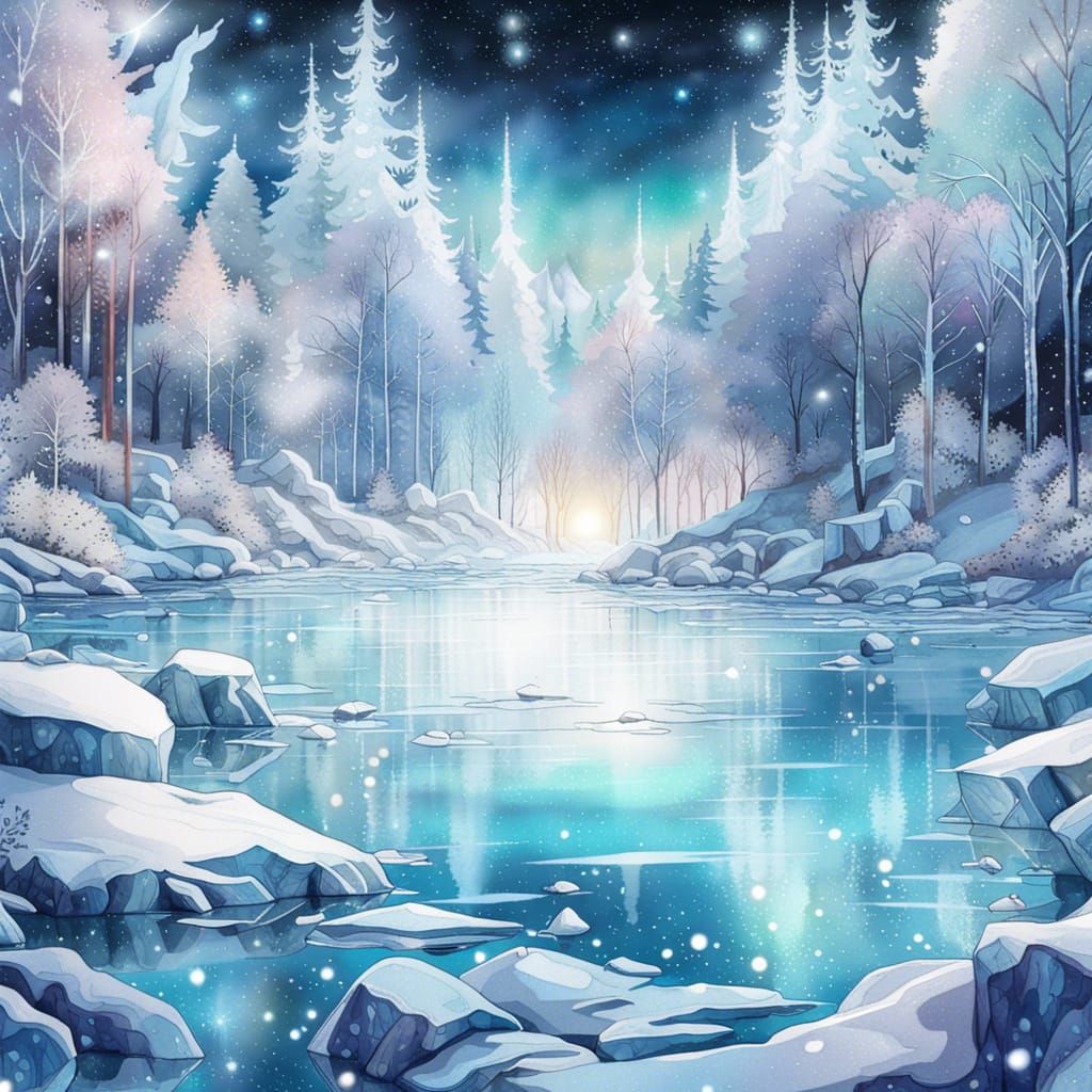 Ice Landscapes,   by @Diellys