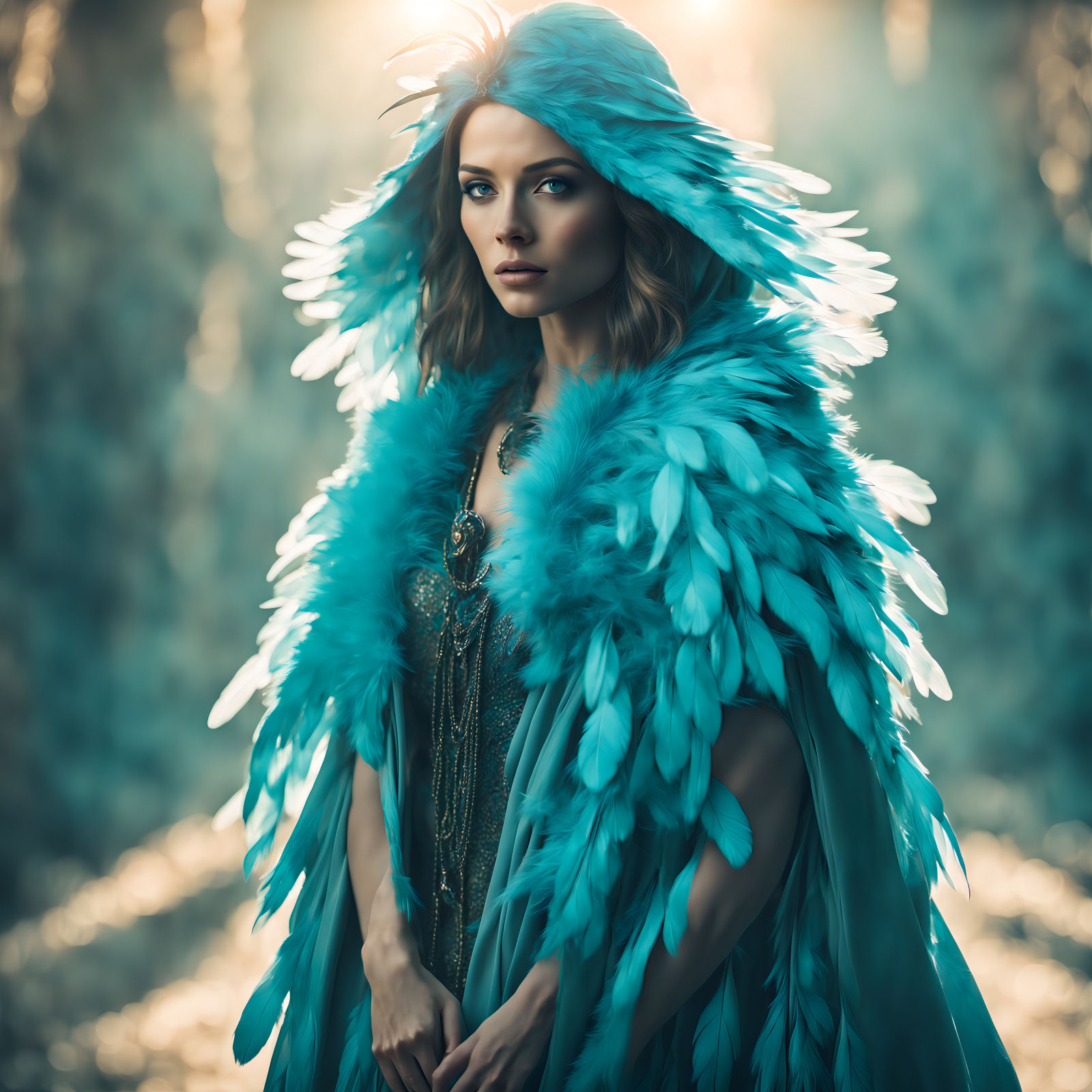 She Wore A Cloak Of Feathers