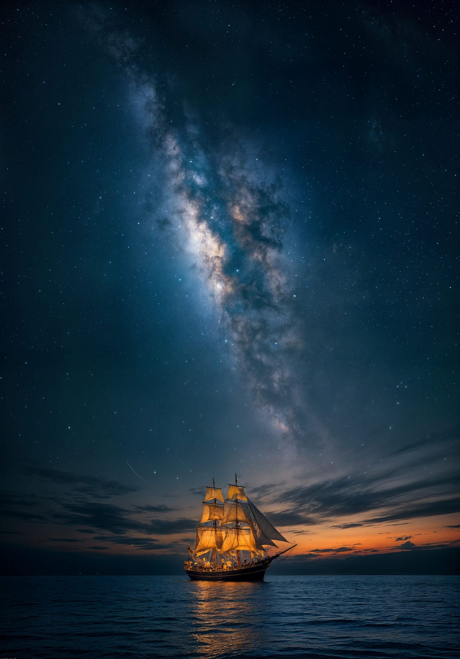 Starry Night  by @Shelly