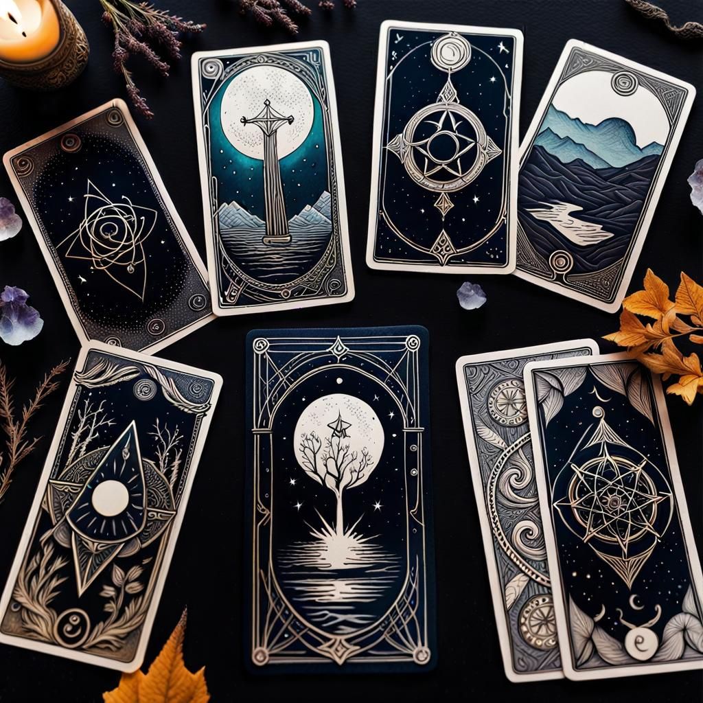 Tarot Cards AI Generated Artwork NightCafe Creator   7AzeIKjMJRlxix7MnyFd  1  Dypxy 