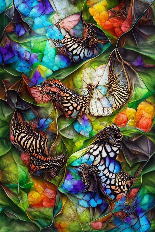 The Butterfly Effect BR06B AI Generated Artwork NightCafe Creator