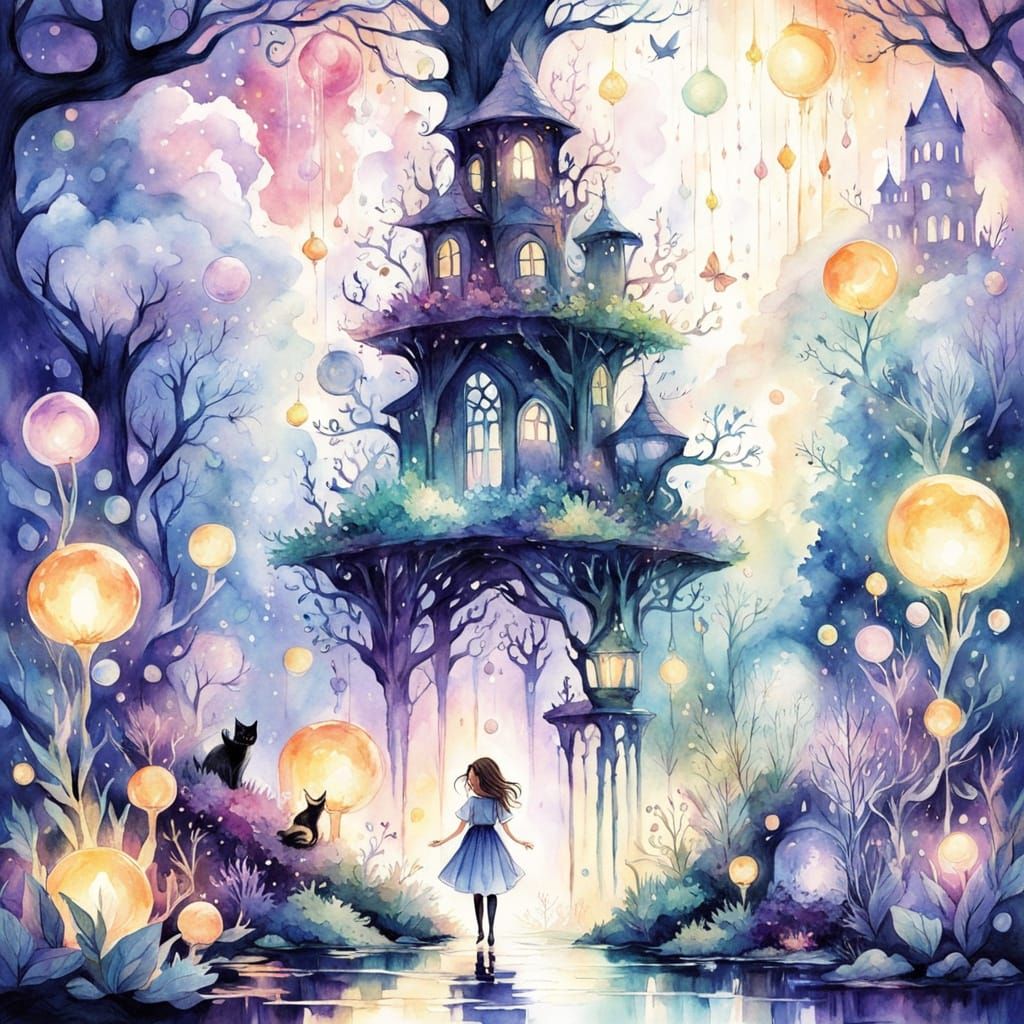 Walk to the wizard's castle  by @AWB