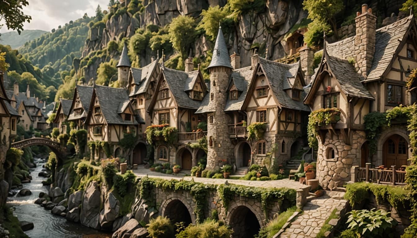 quaint and beautiful village