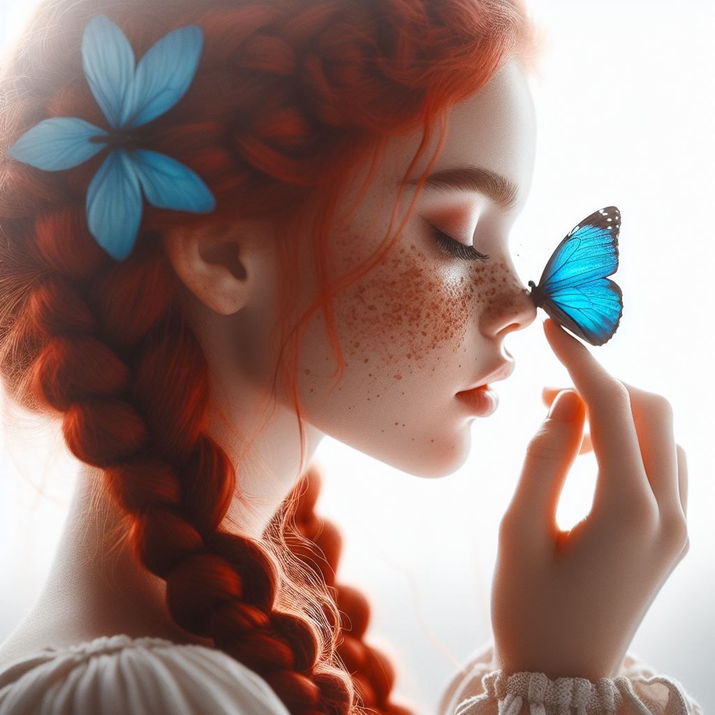 Rencontre avec un papillon