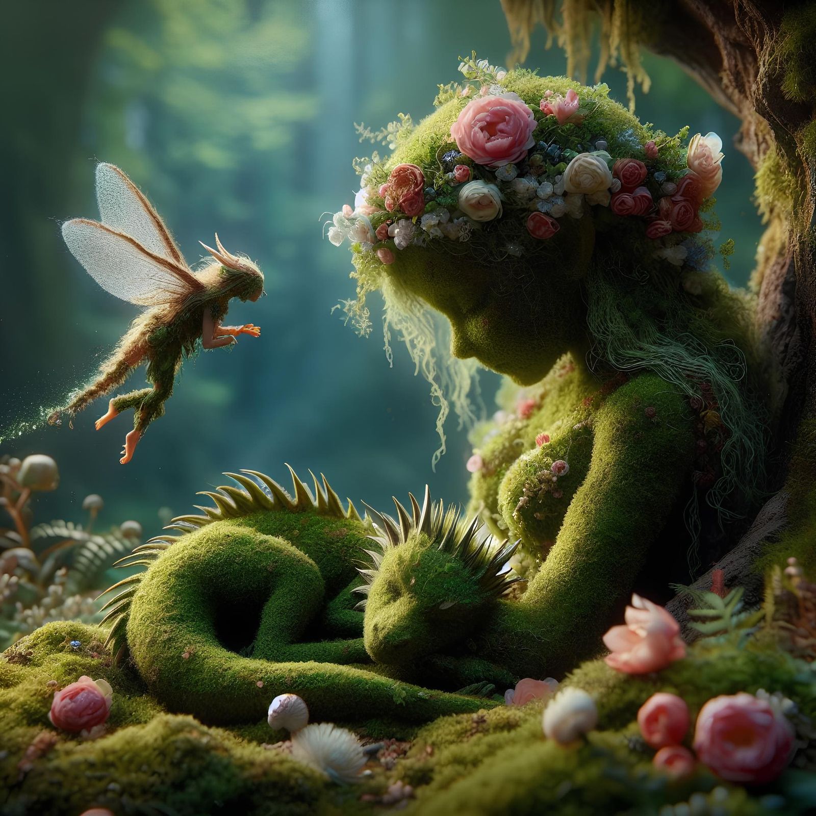 Secret life of nature  by @SlothFatale