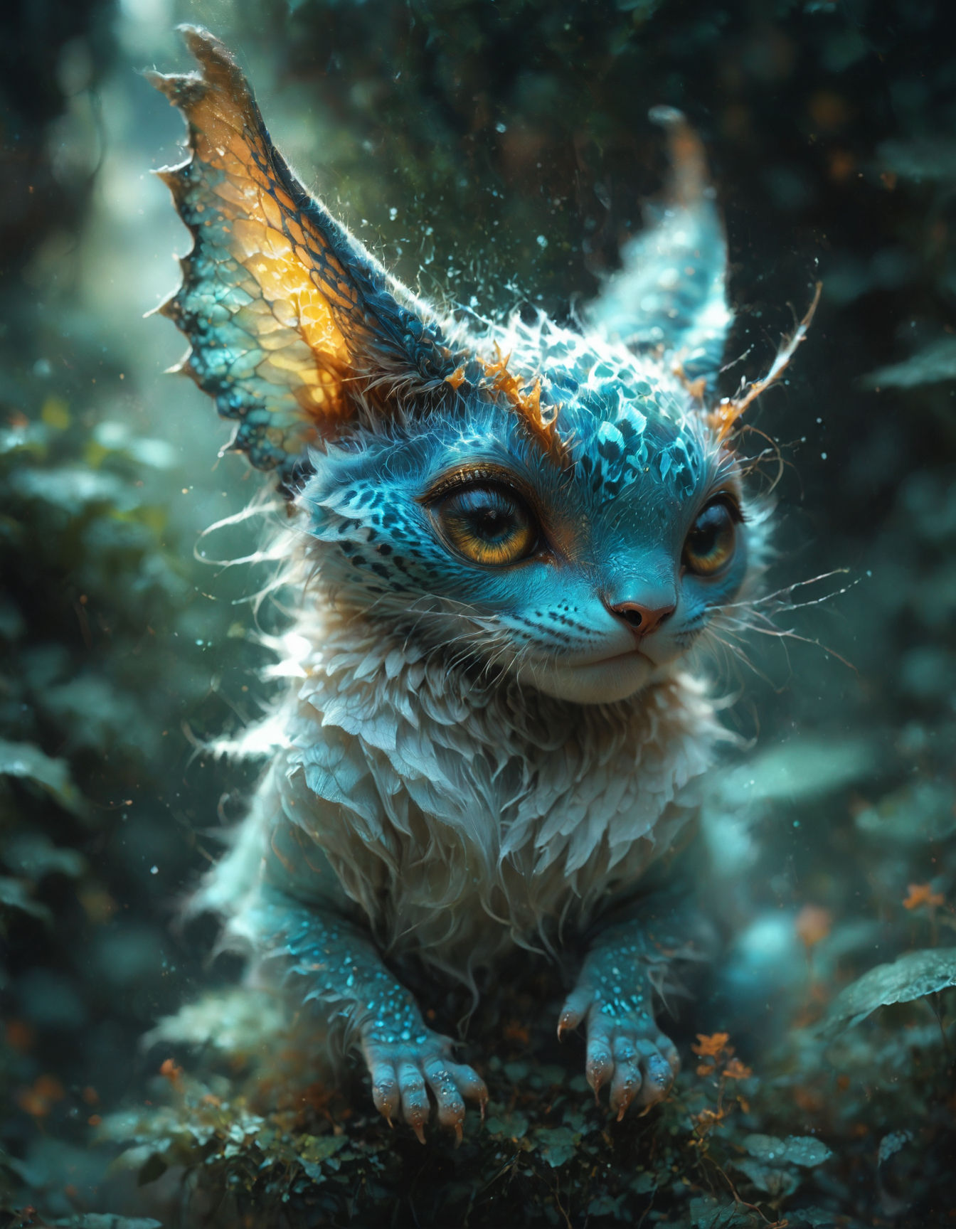 Adorable little fey critter