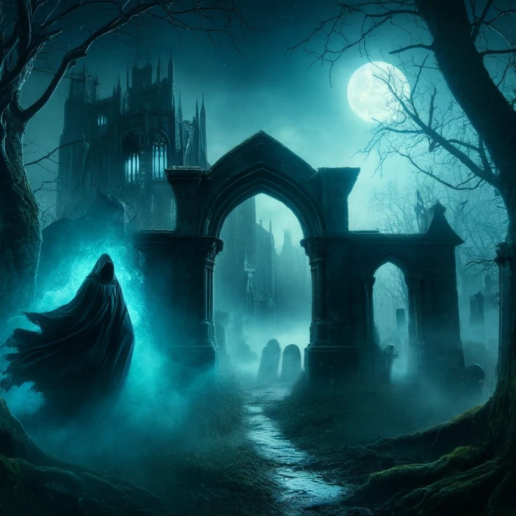 The entrance of a cursed place