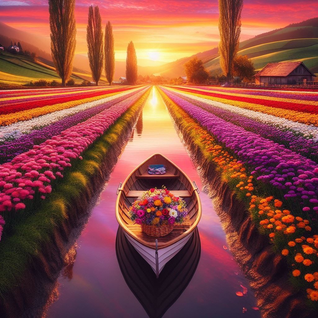 Floral River