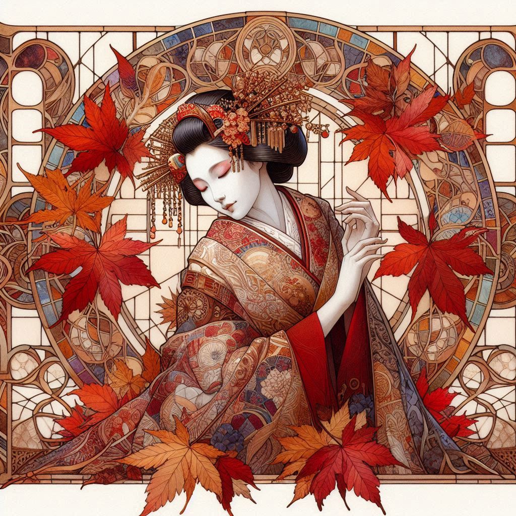 Art Nouveau Geisha II