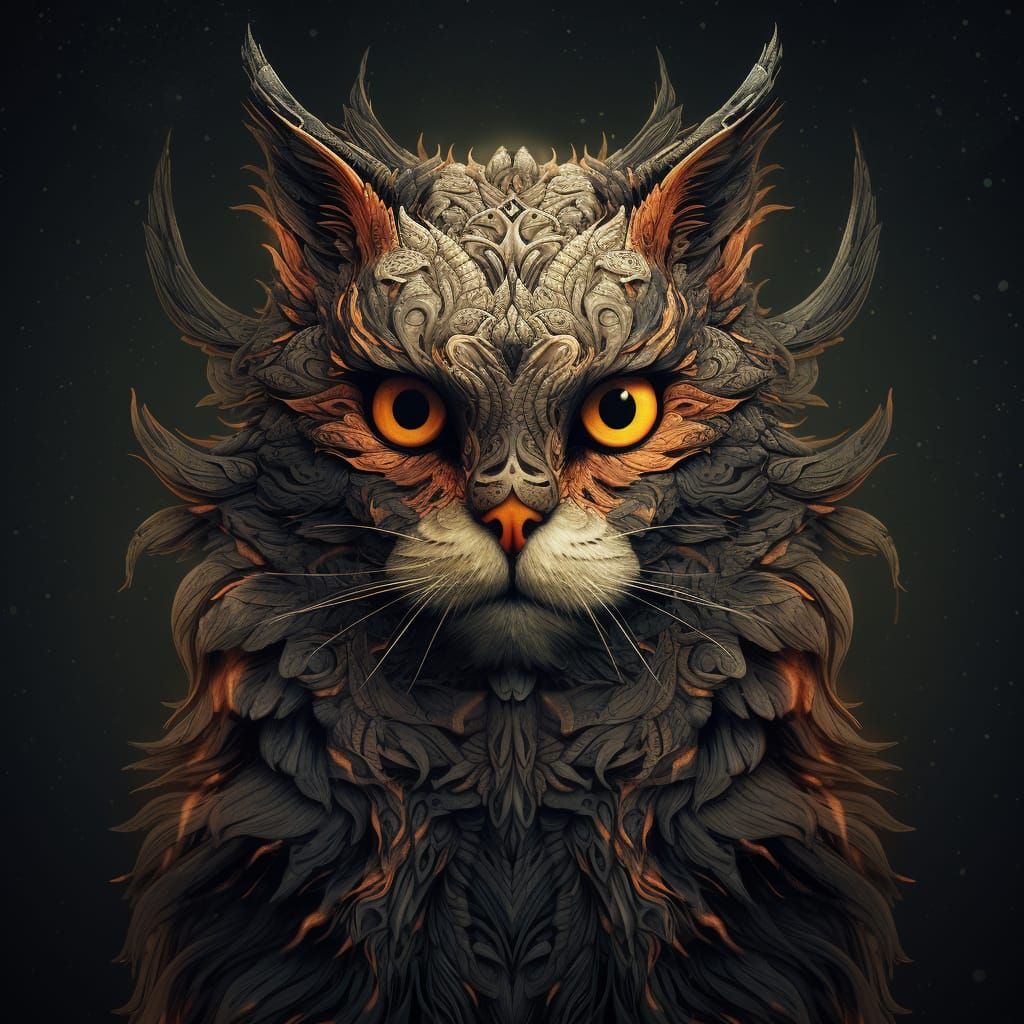 Owl-Cat Demon