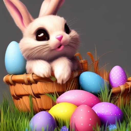 Happy Easter - AI Generated Artwork - NightCafe Creator