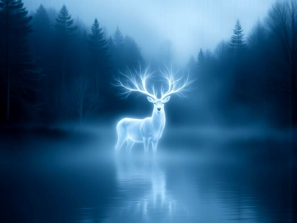 White Stag  by @MordecAI