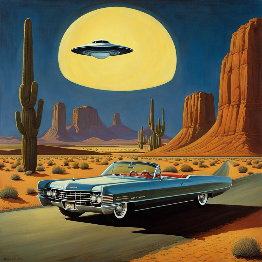 Cadillac v UFO (1)