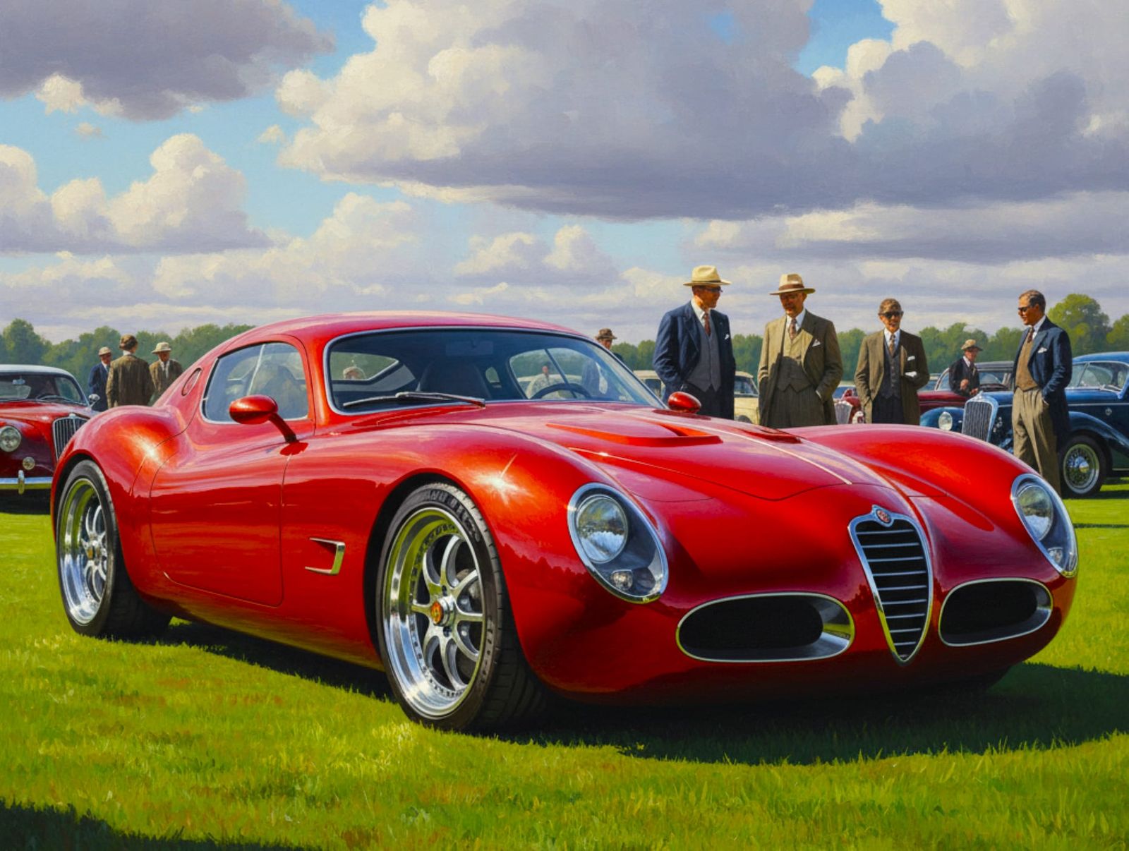 Alfa Romeo Carrozzeria Touring Superleggera Resto-Mod