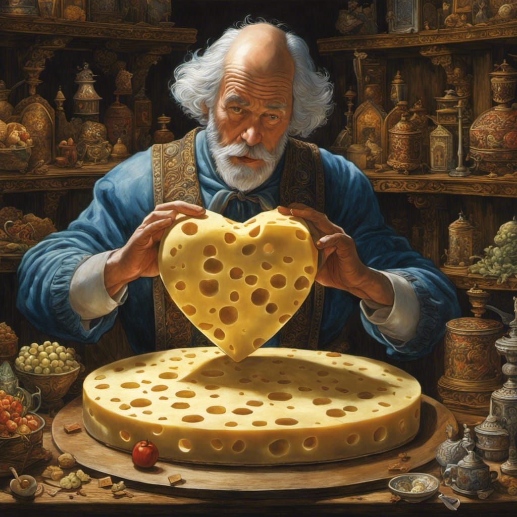 Sculpting for The Cheese Lover   by @Riley