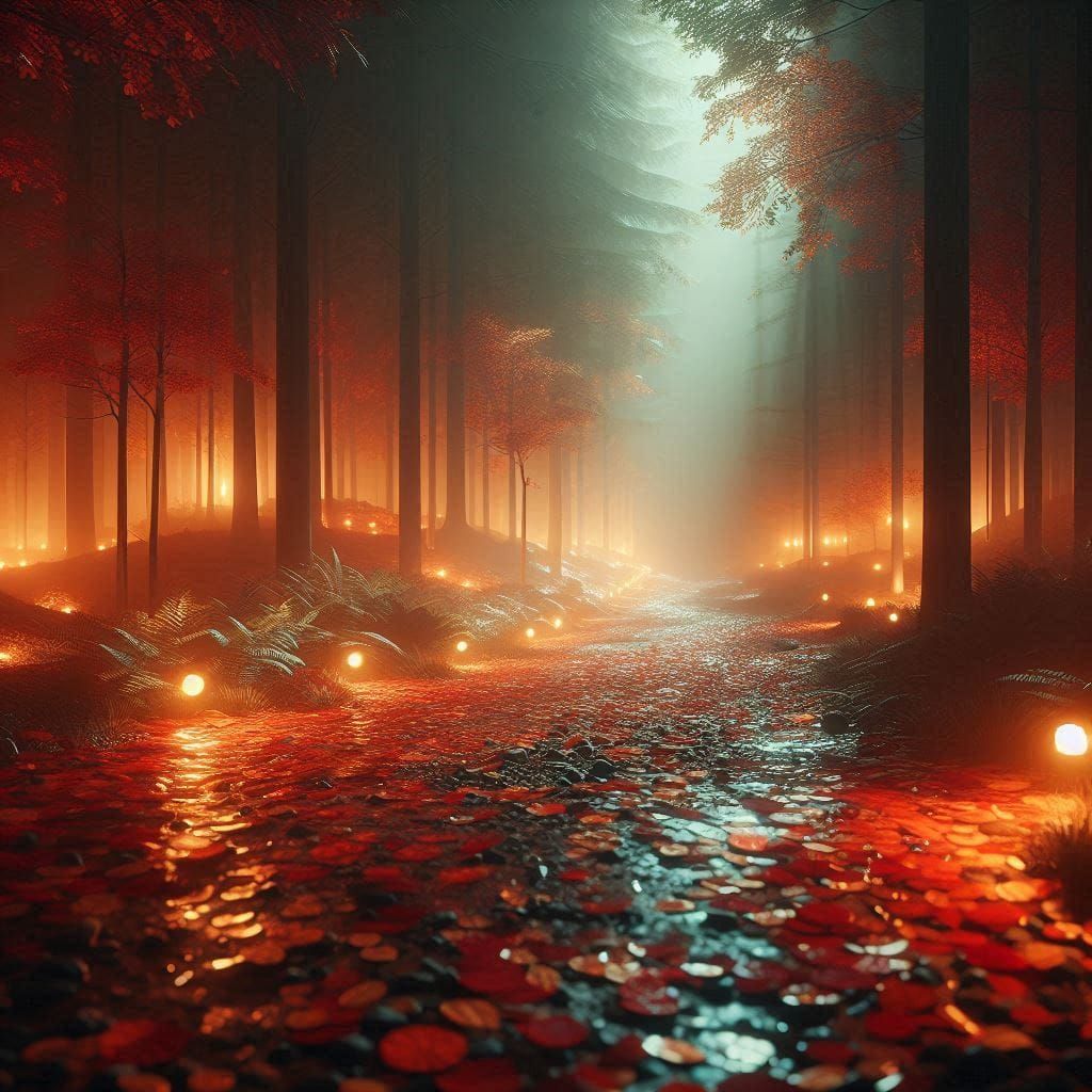 🍂🍁 autumnal forest landscape