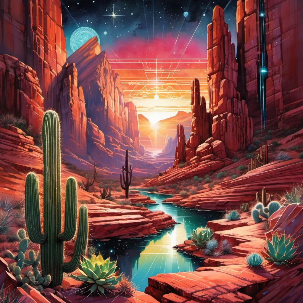 Canyon  by @Superxu