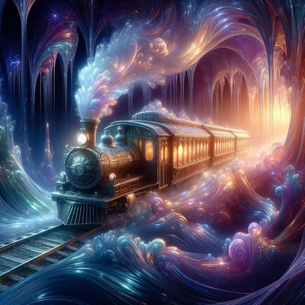 🌌 The Luminous Fantasy Train 🌊