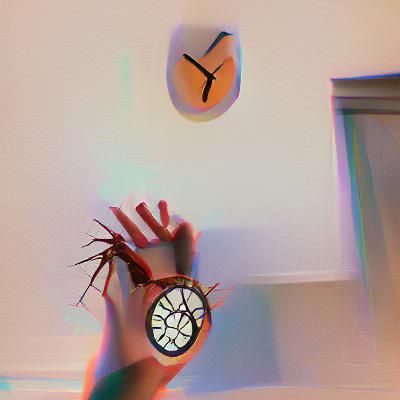 It's out of my hands, I'm only a clock