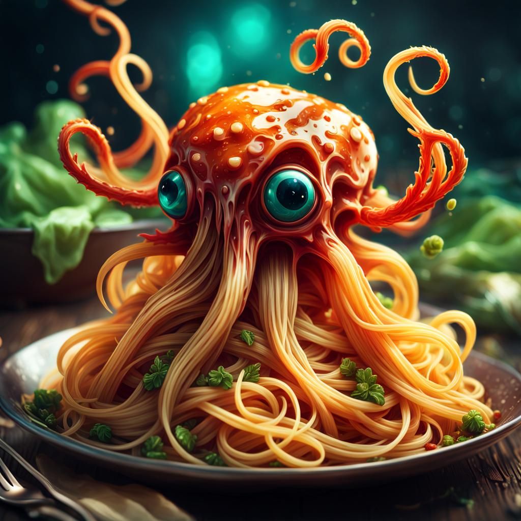 I think my spaghetti expired...  by @vic