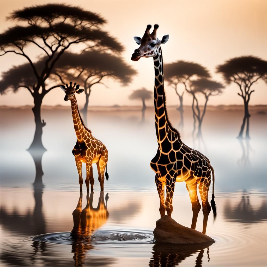 Giraffe Love 2