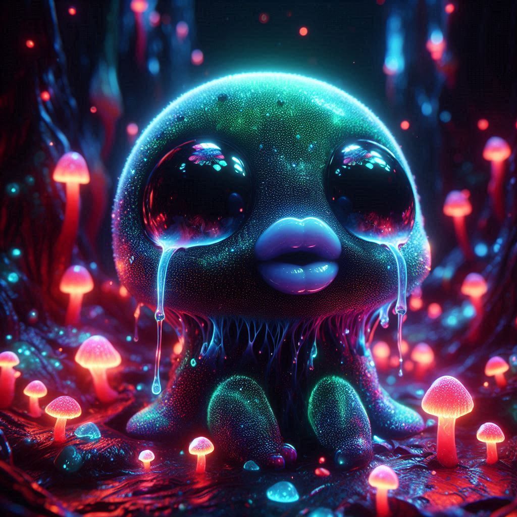 Tear Filled Juicy Lip Creature