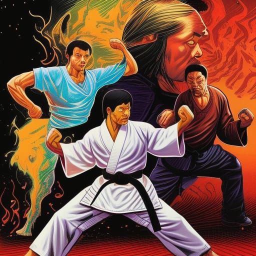 martial artists