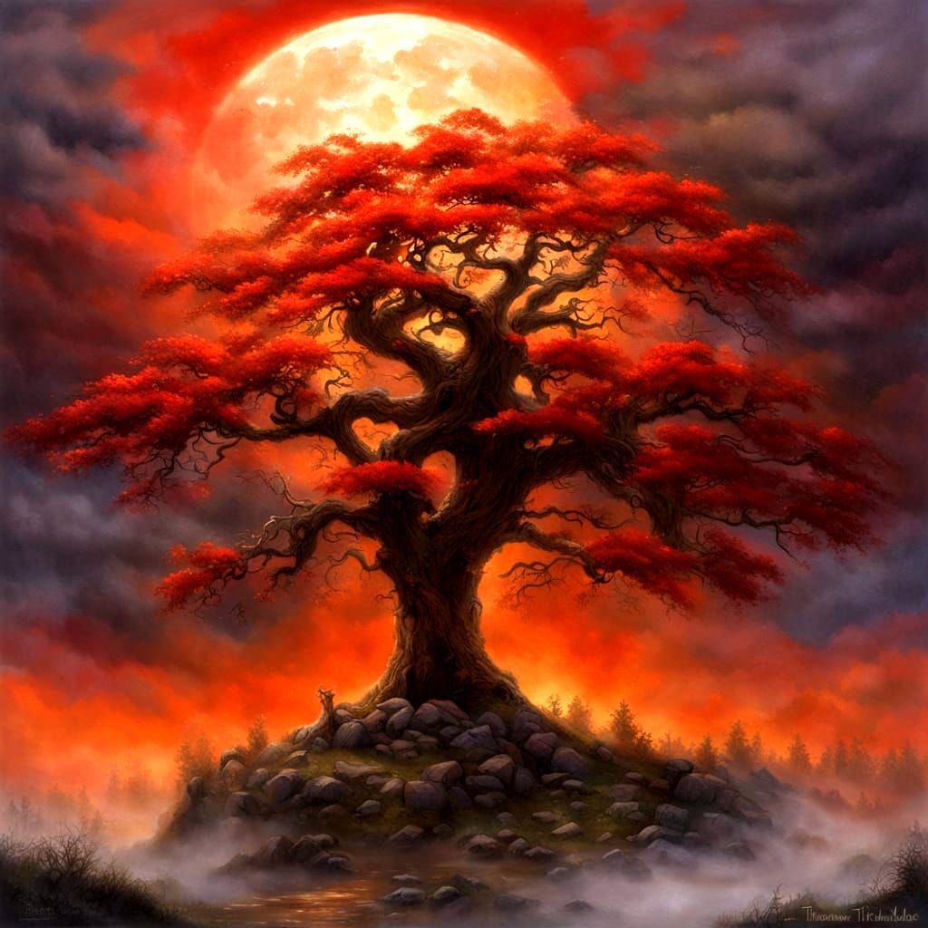 Blood Moon   by @Happy Jack