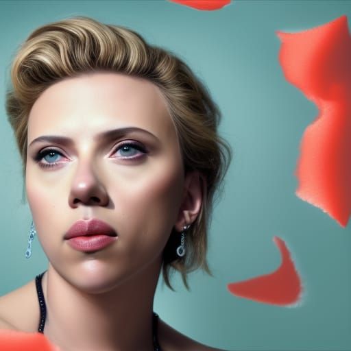 Scarlett Johansson Ai Generated Artwork Nightcafe Creator