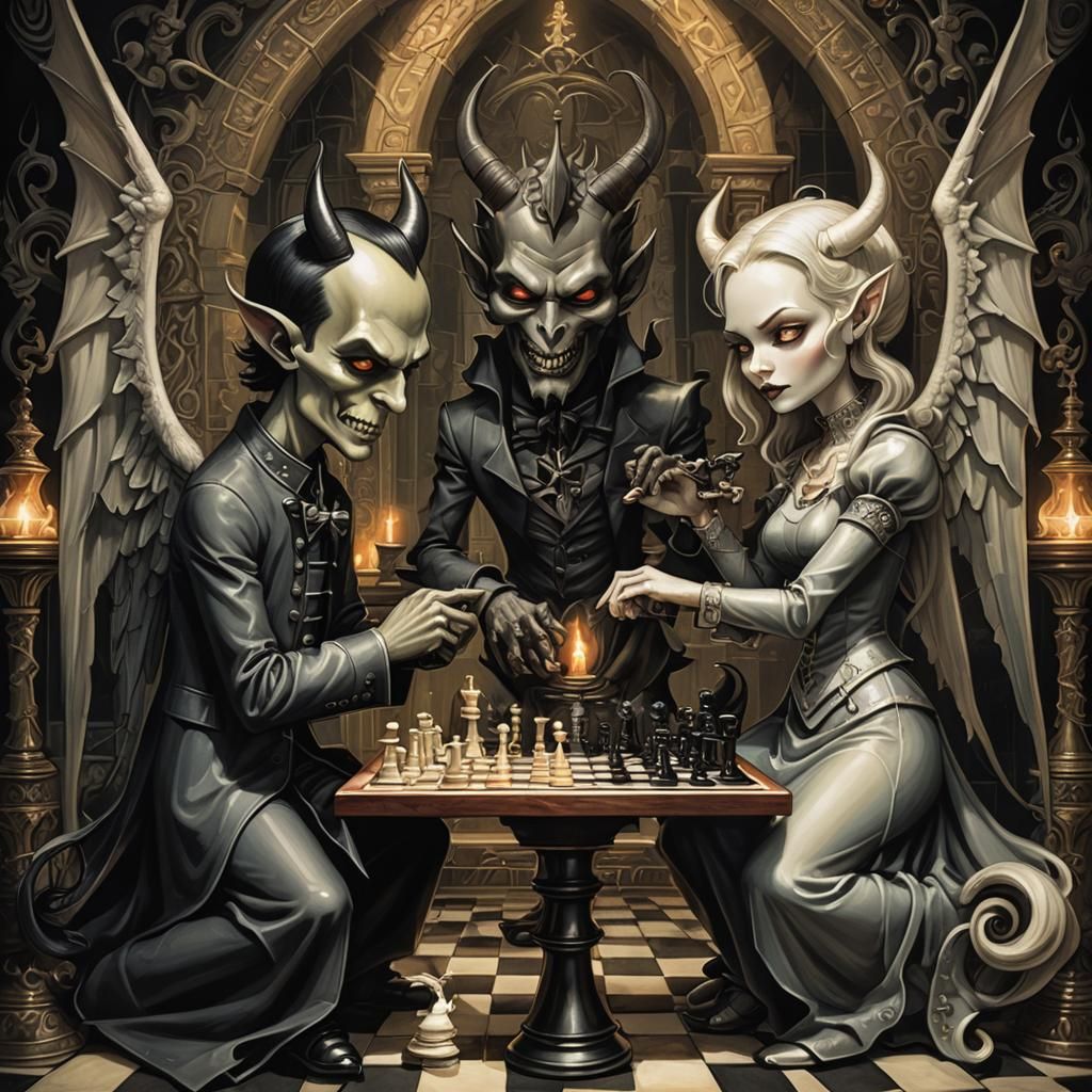 Strange chess