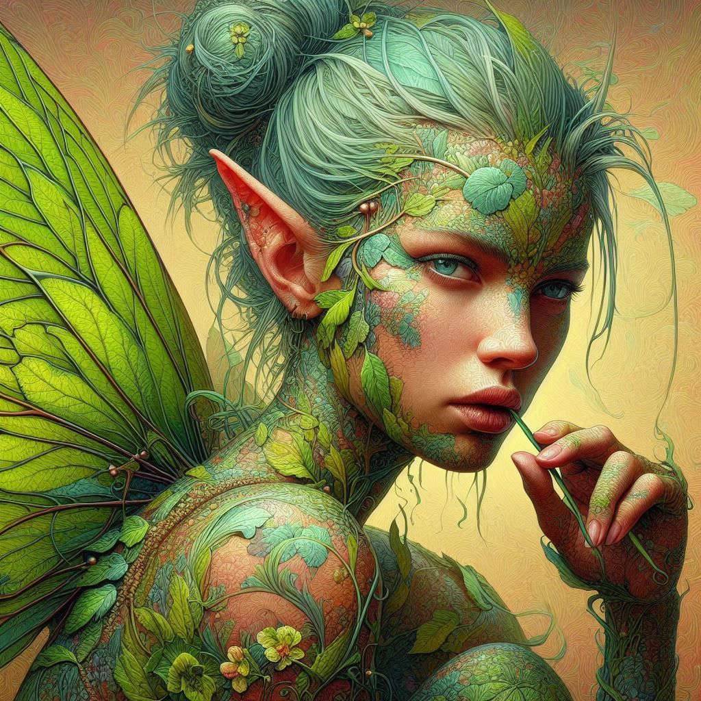 Fairy portrait  by @mitavan