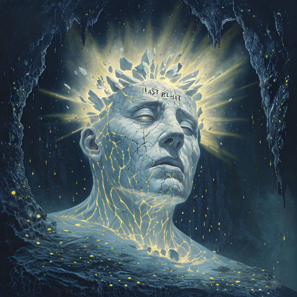 The Silken Chalk Visage of the Dorú Tribe,: PALEO ART