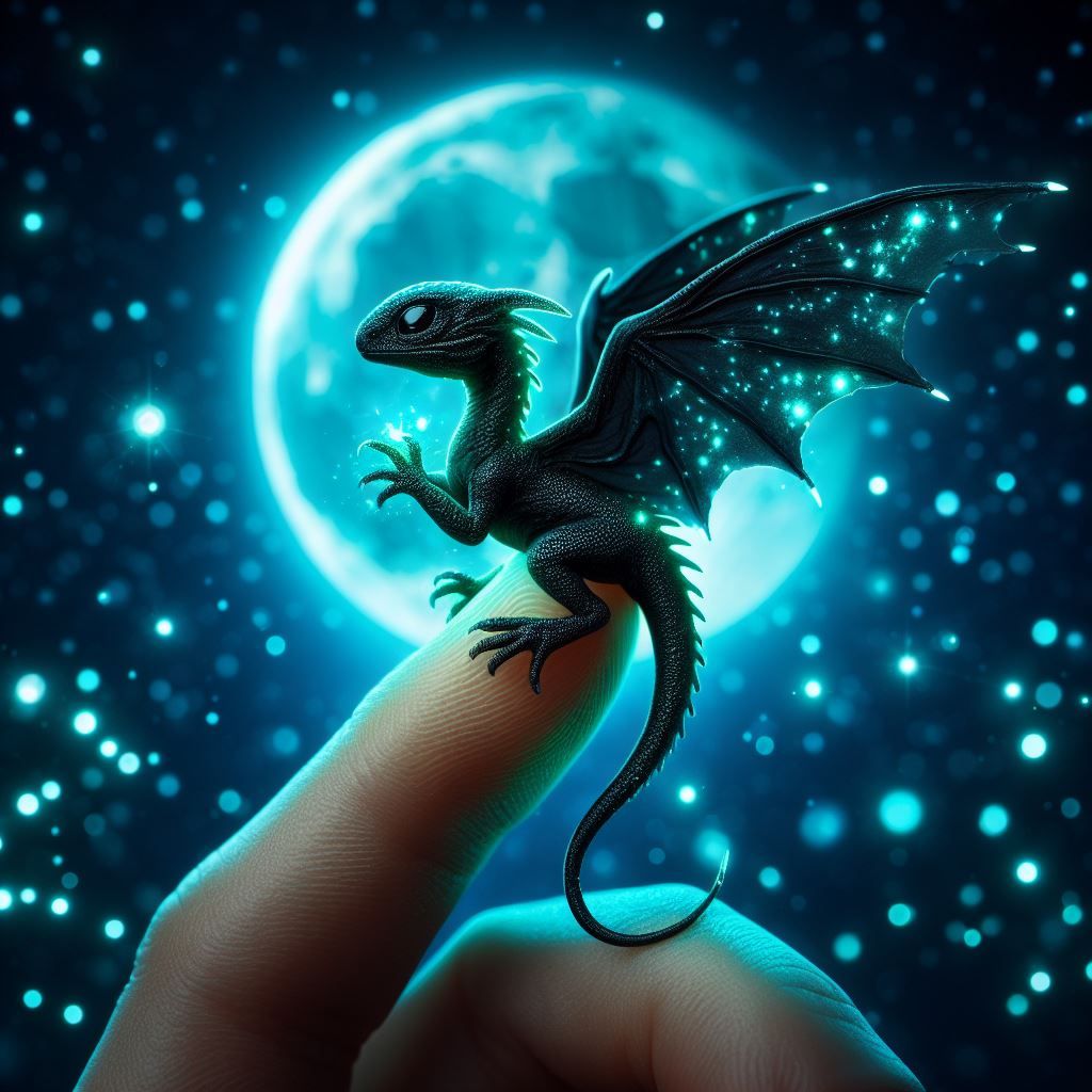 Just a tiny dragon