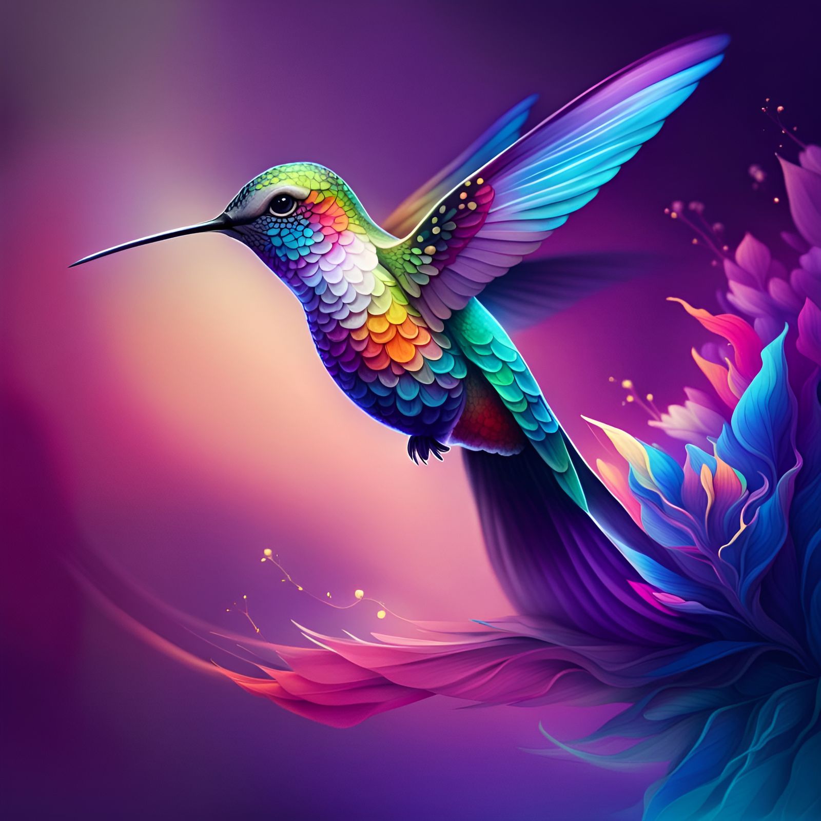 Hummingbird   by @a_weird_philosopher