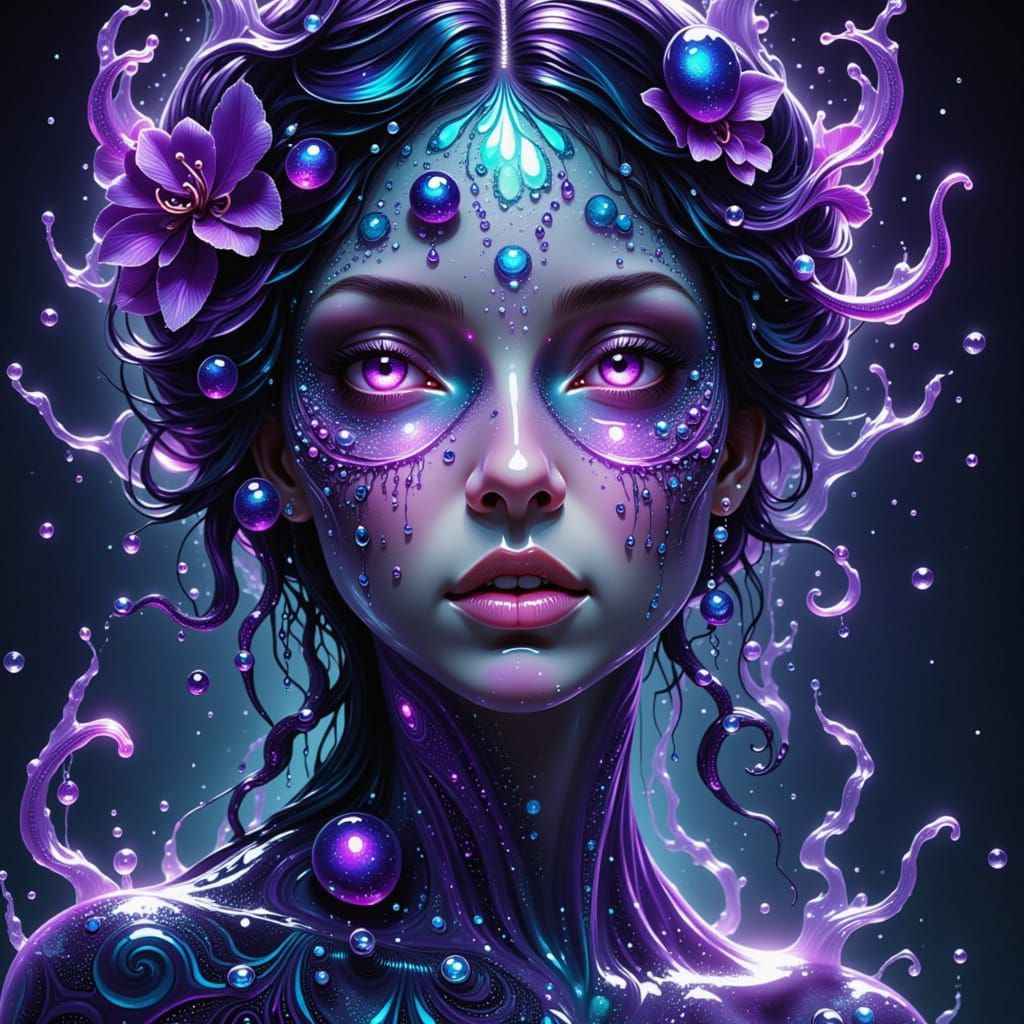 LilacVenom <lora:XelCel:1.0>