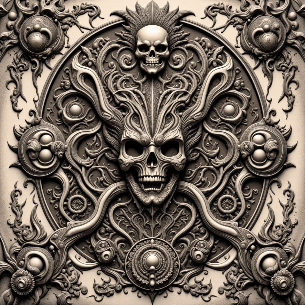 ⁷ <lora:Non-Euclidian:1.0> 