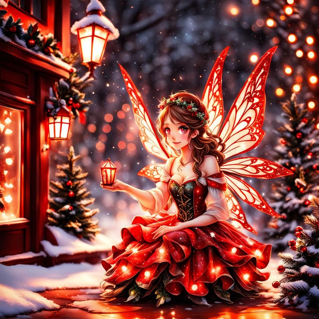 Xmas fairy   by @MusicPunks