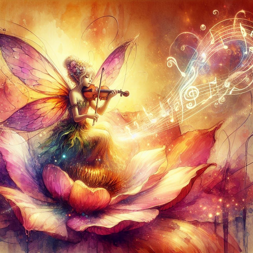 Enchanted Fairy Music Time  by @ZenAmoreNC