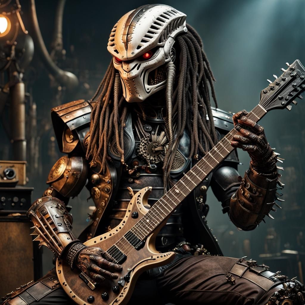 Predators learning the music from VOYAGER one  spacecraft   by @Dessa