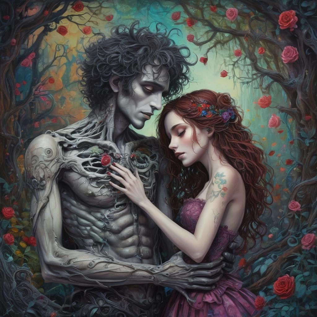 A Tragic Love Story   by @Golden Lady Sue