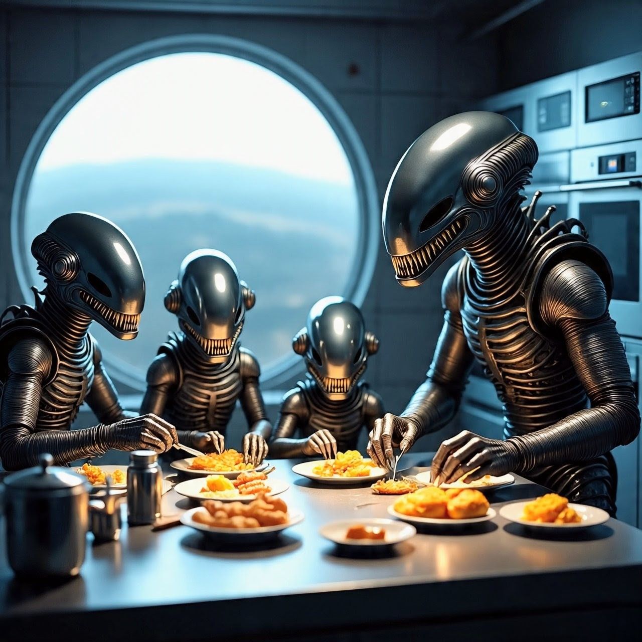 Xenomorph Breakfast