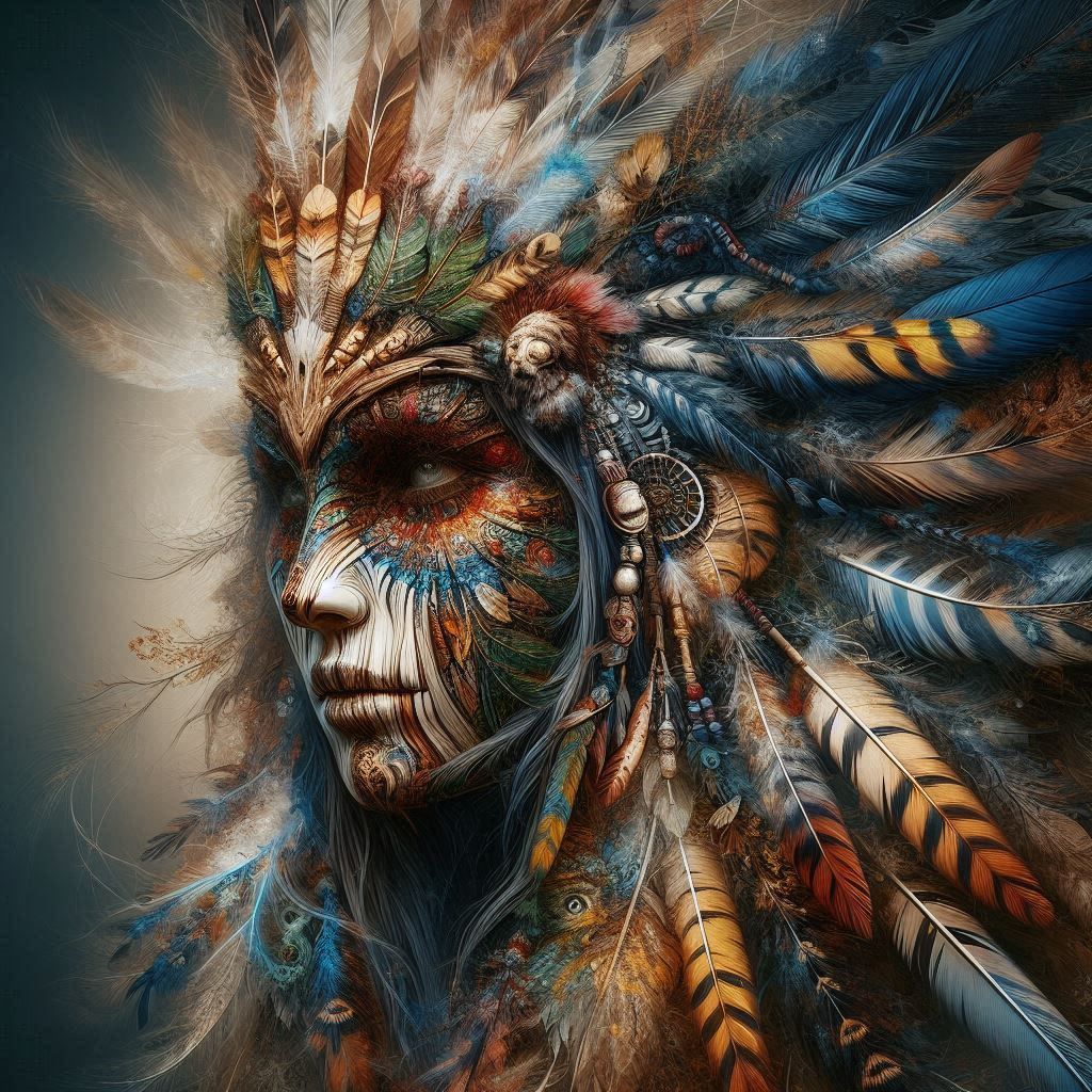 double exposure beautiful fantasy portrait landscape..